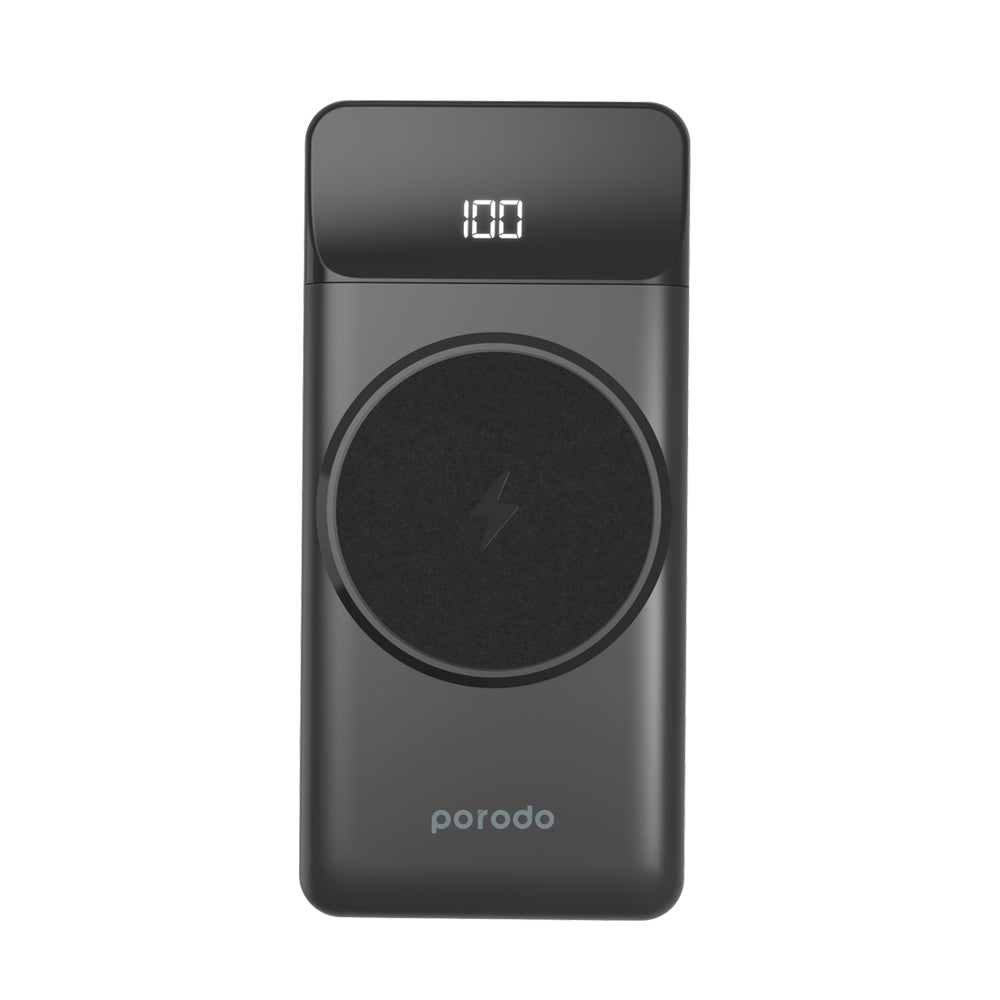 Porodo Portable MagSafe/Wireless Power Bank 10000mAh