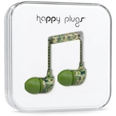 HAPPY PLUGS IN-EAR HEADPHONE Unik - Camouflage