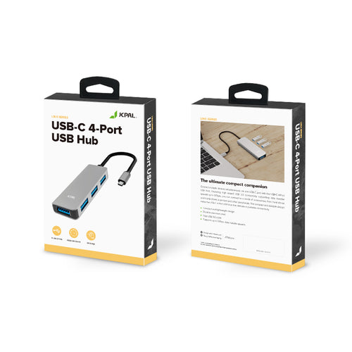 JCPAL USB-C 4-Port USB HUB