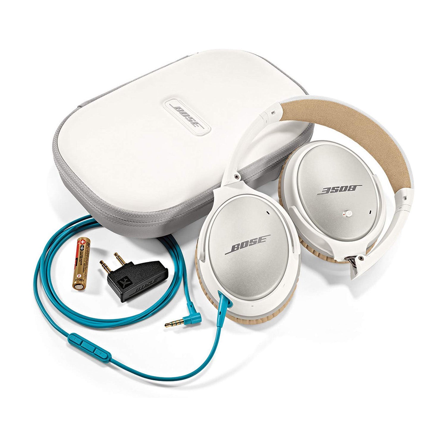 Bose QuietComfort 25 Acoustic Noise Cancelling White "Wired"