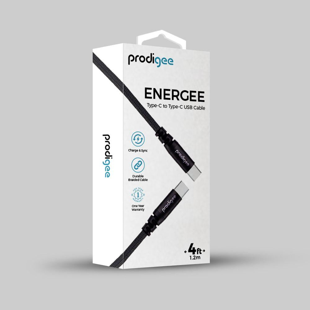 Prodigee  Energee C to C Cable Black