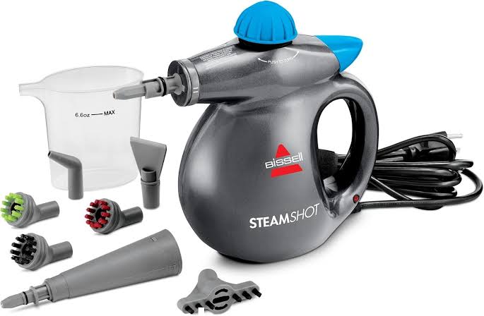 Bissell SteamShot Multi-Purpose Handheld Steam Cleaner, Black - 2635E