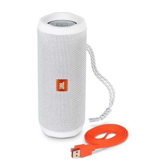 JBL FLIP 4 - Waterproof Portable Bluetooth Speaker -  White