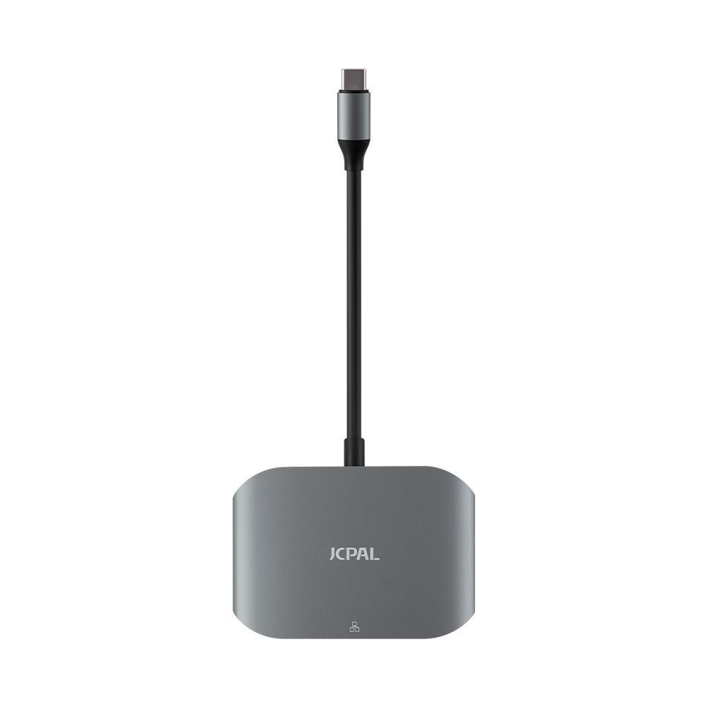 JCPal LINX USB-C to Gigabit Ethernet Adapter With USB Port