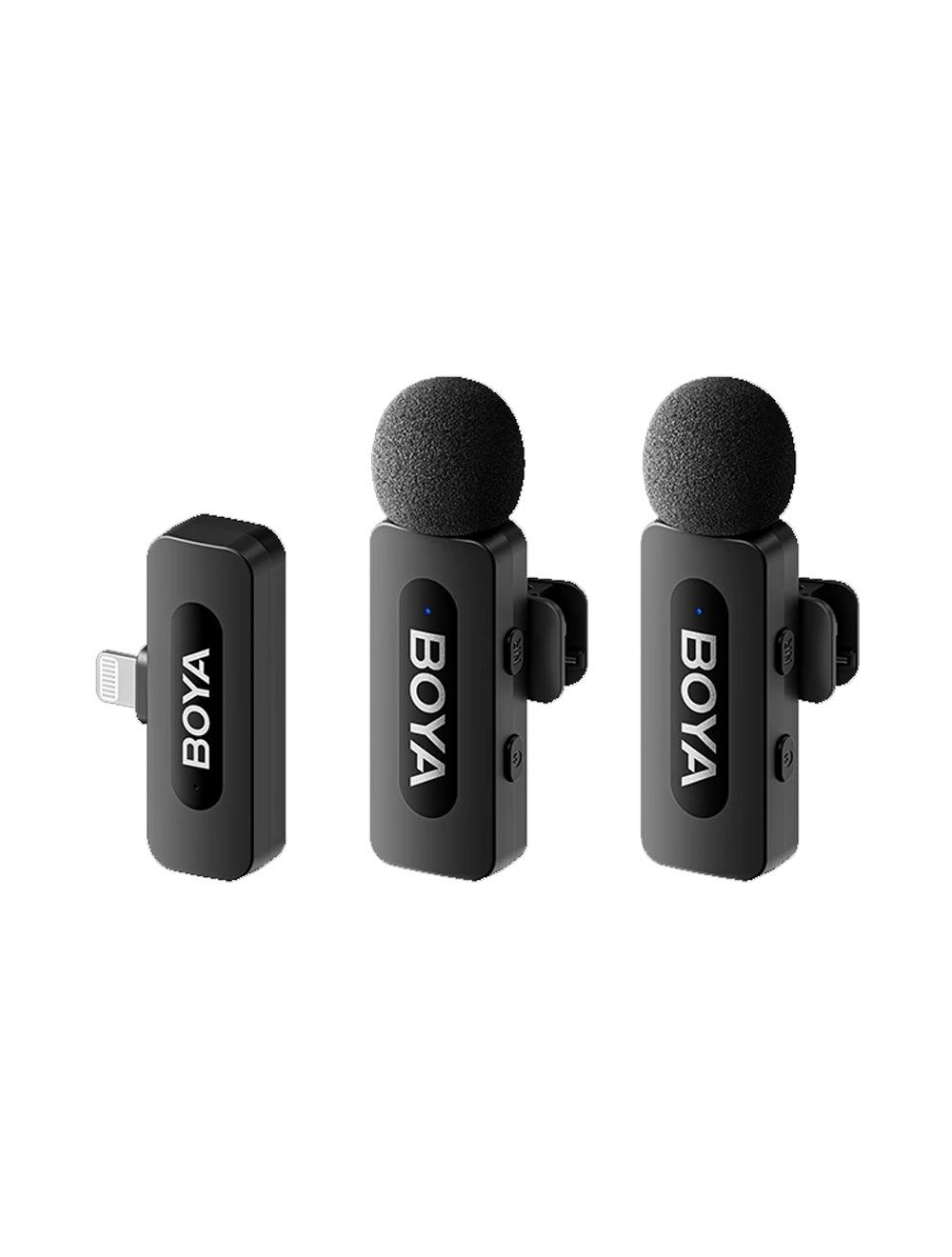 Boya BY-V2 Double Lightning Microphone - Black