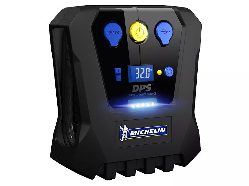 Michelin Programmable Fast Flow Digital Tire Compressor, 12 Volt, 50 PSI