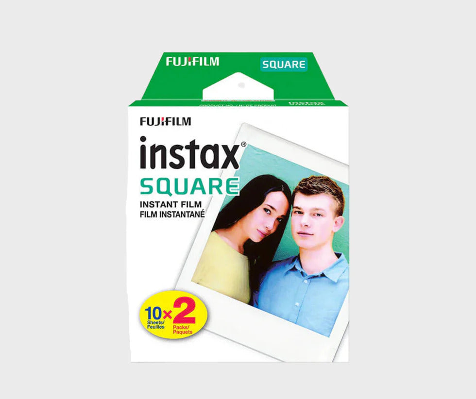 Fujifilm Instax SQUARE Instant Film – 20 Exposures